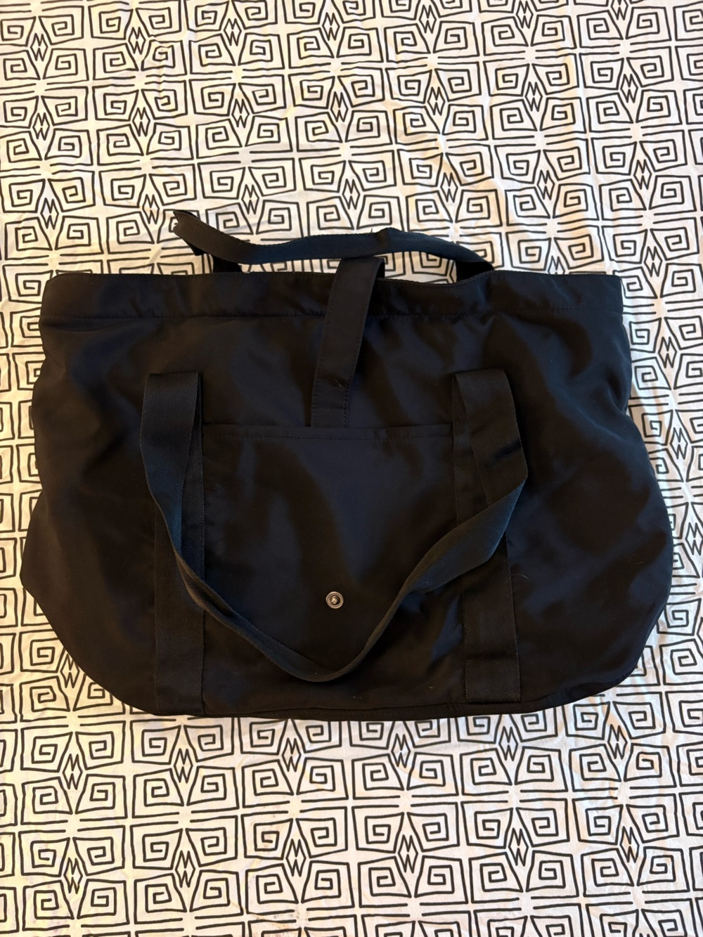 BAGSMART Black Everyday Tote Bag - Picture 2 of 4